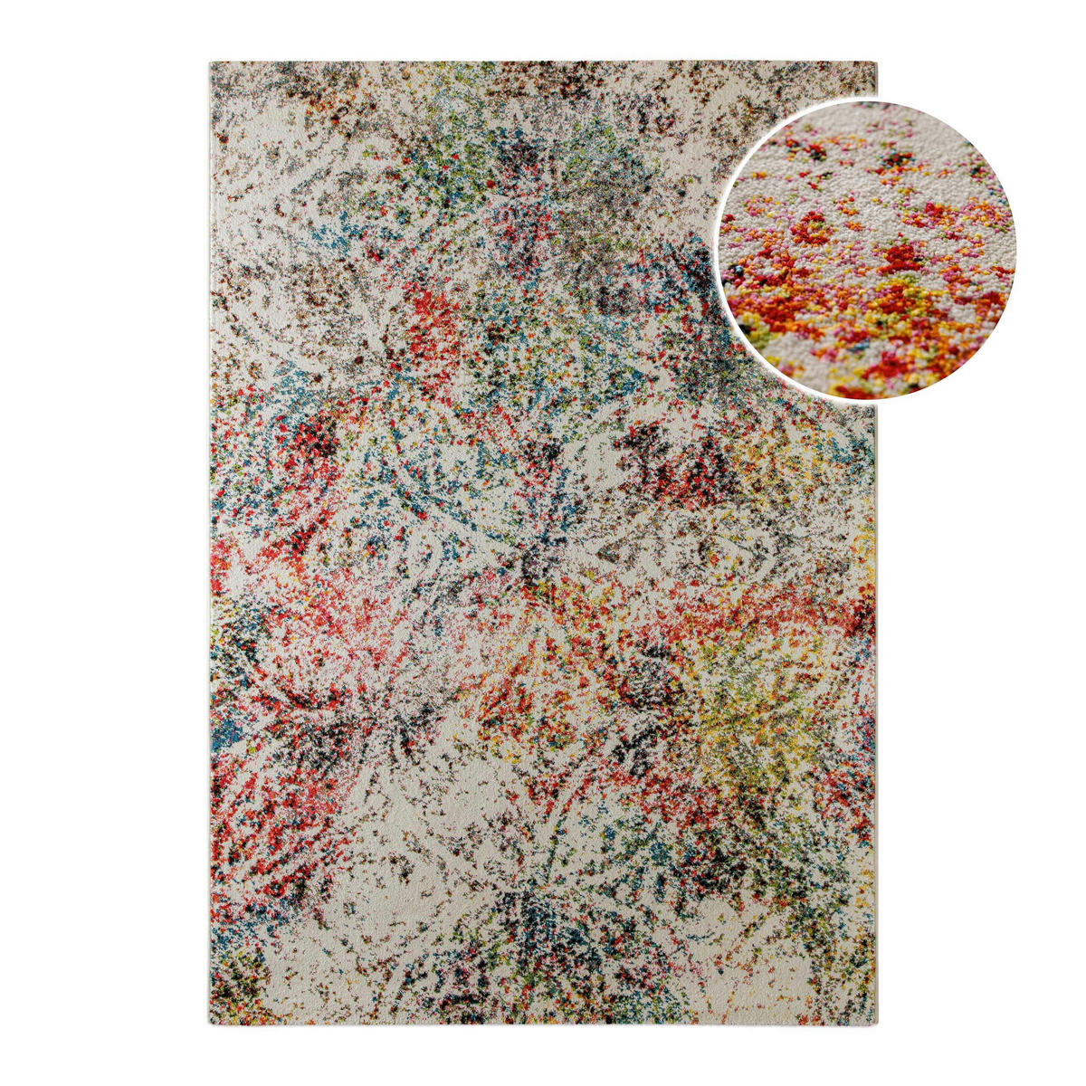 WEBTEPPICH  Wohnzimmer 120/170 cm Esprit Multicolor rechteckig  - Multicolor, Basics, Textil (120/170cm) - Esprit