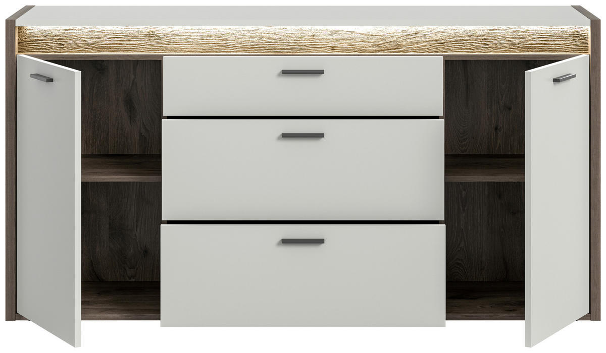 SIDEBOARD  in 167/86/40 cm  - Design, Holzwerkstoff/Metall (167/86/40cm) - MID.YOU