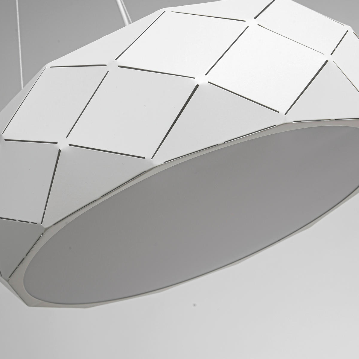 HÄNGLAMPA Reus 120/47/47 cm  - vit, Design, metall (120/47/47cm)