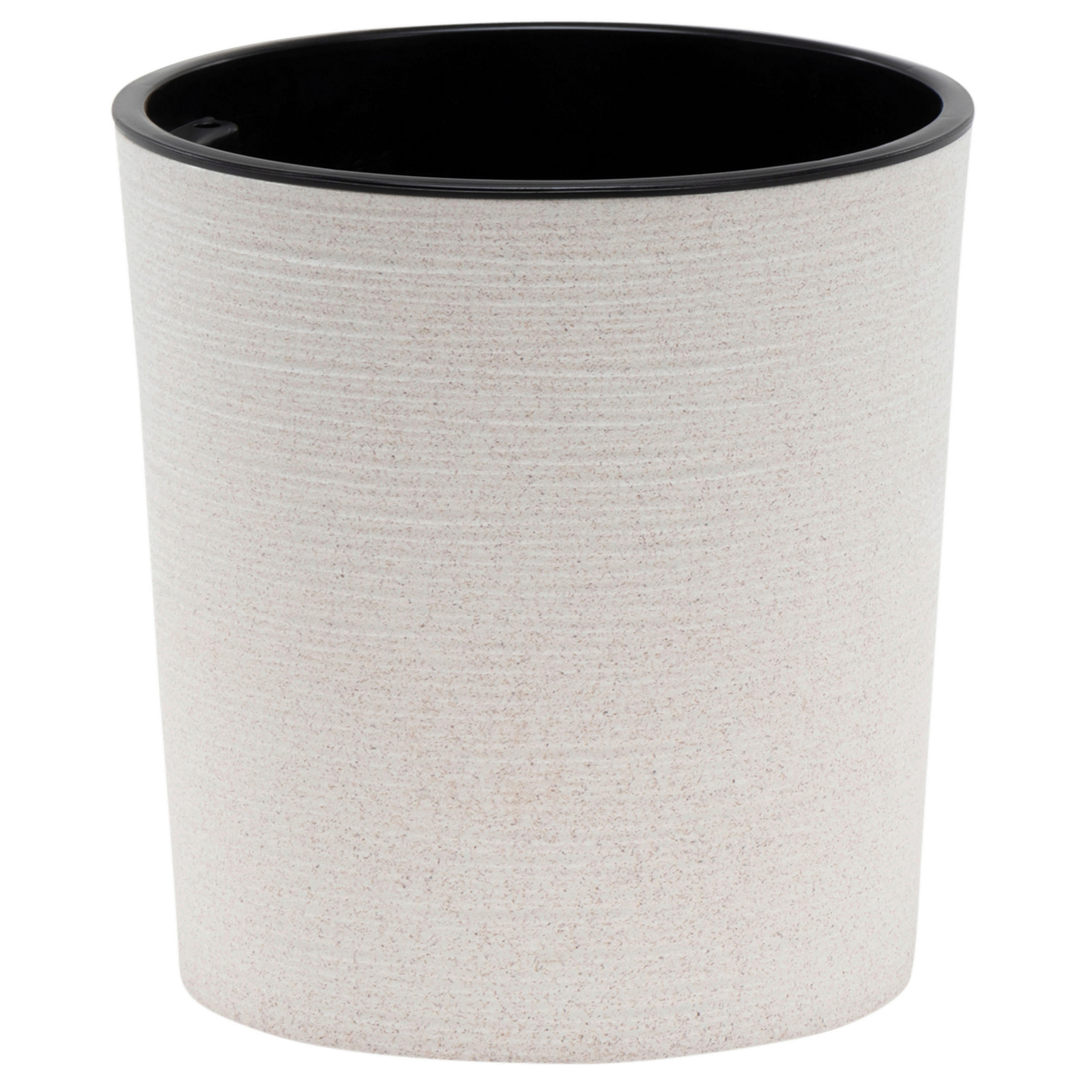 ÜBERTOPF-SET 30/30,5 cm  - Weiß, Basics, Kunststoff (30/30,5cm) - Siena Garden