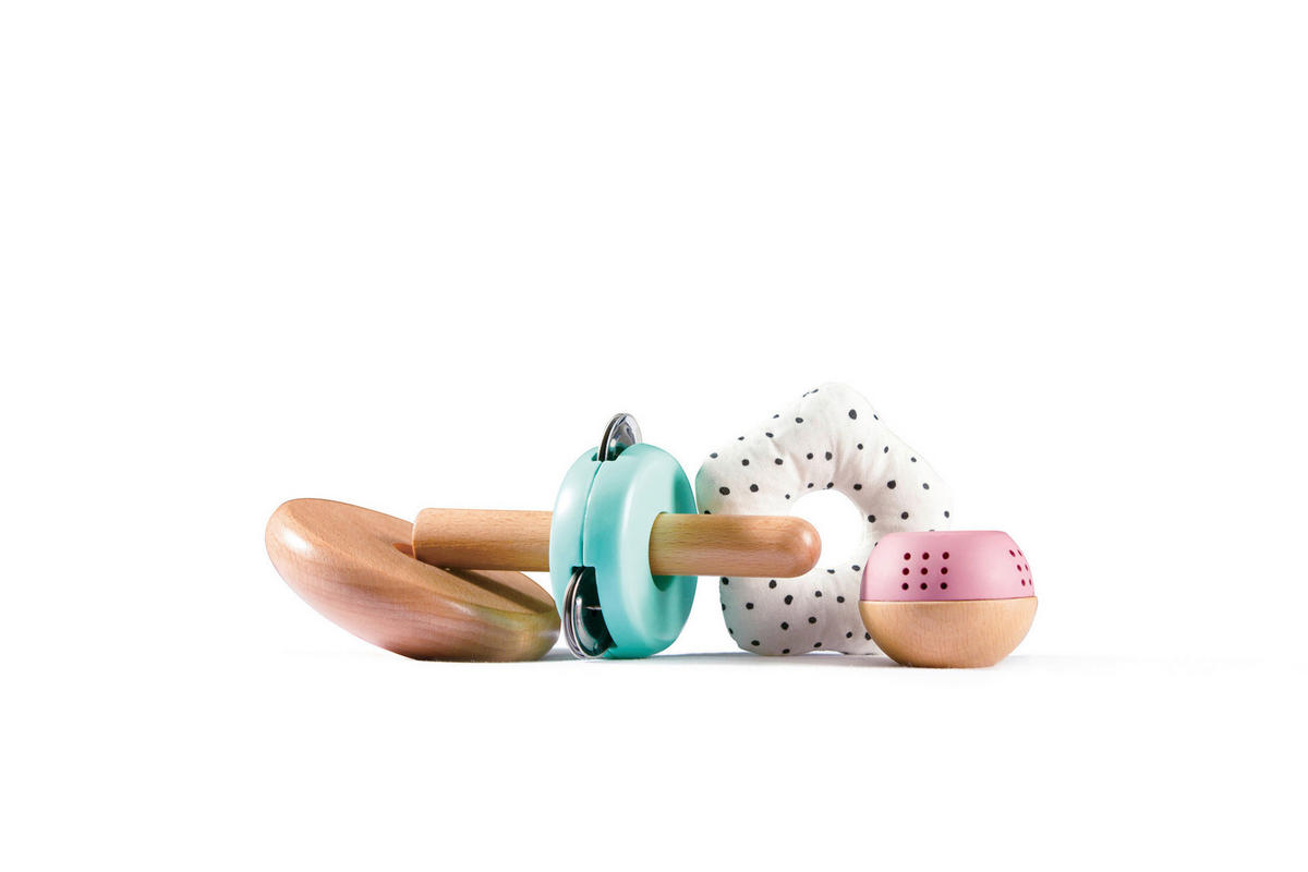 GREIFLING  - Multicolor, Basics, Holz/Holzwerkstoff (10,0/18,1/10,0cm) - Hape