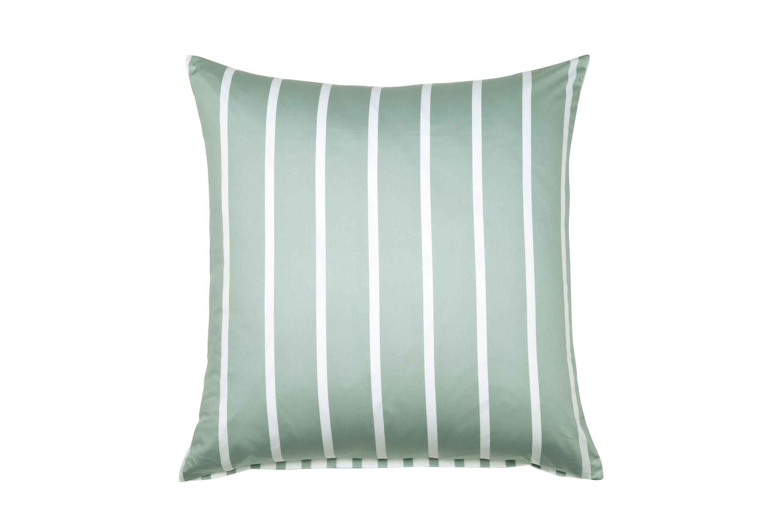 KISSENHÜLLE GENTANO 80/80 cm - Salbeigrün/Weiß, Design, Textil (80/80cm) - Janine