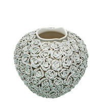 VÁZA 27 cm  - szürke, Basics, kerámia (30/27cm) - Ambia Home