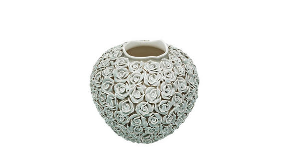 VASE 27 cm - Grau, Basics, Keramik (30/27cm) - Ambia Home