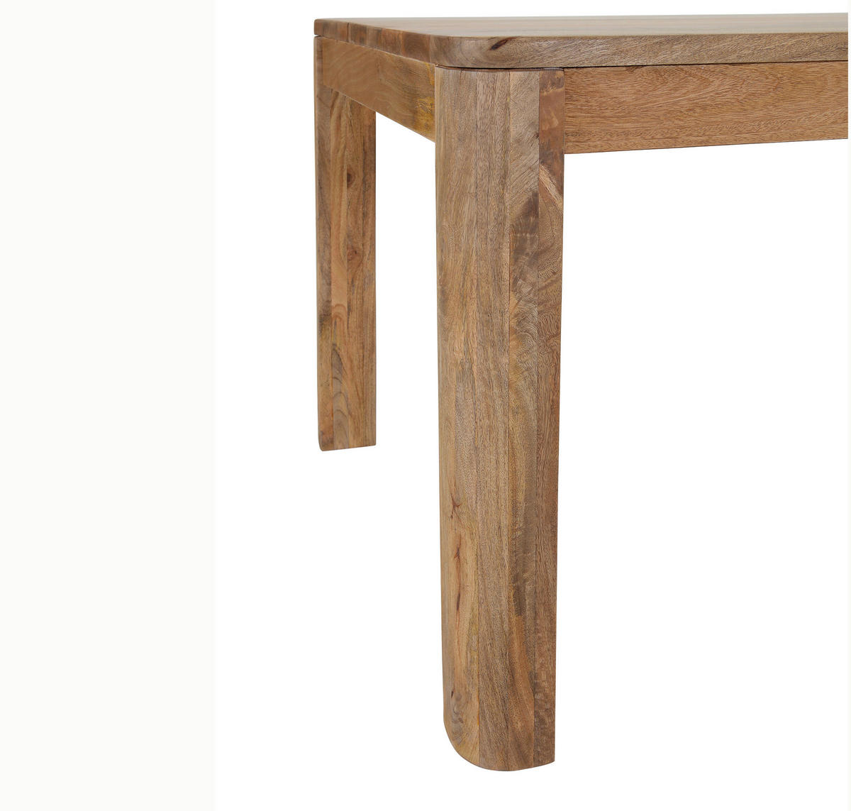 ESSTISCH Mangoholz massiv rechteckig Naturfarben  - Naturfarben, KONVENTIONELL, Holz (180/90/77cm) - Landscape