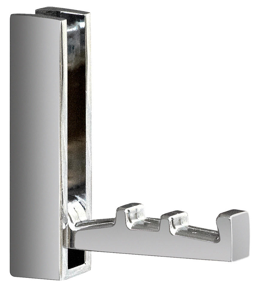 HANDTUCHHALTER 1,7/7,1/1,6 cm  - Chromfarben, Design, Metall (1,7/7,1/1,6cm) - Dieter Knoll