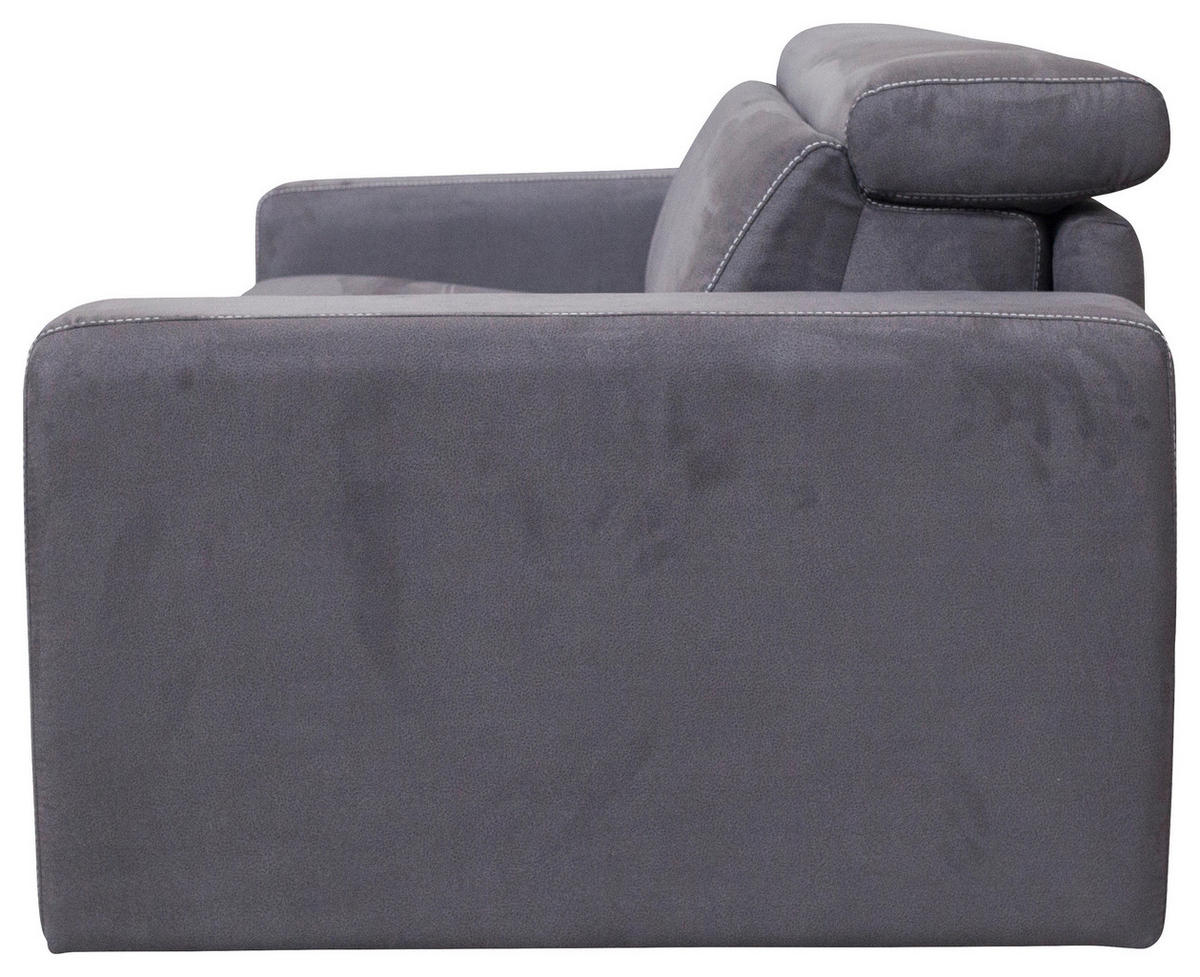 TROSJED tekstil  antracit    - crna/antracit, Moderno, tekstil/plastika (218/79-97/100cm) - Hom`in