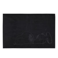 BADTEPPICH Snoopy Dreams Schwarz 60/90 cm  - Schwarz, Basics, Textil (60/90cm) - Vossen
