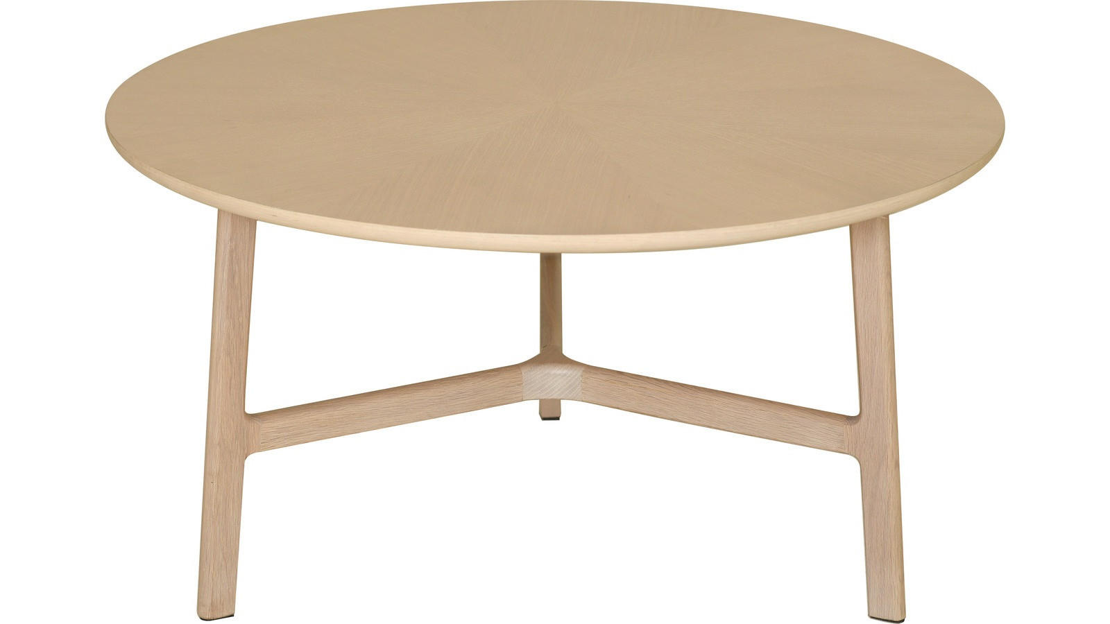 SOFFBORD i trä 85/85/45 cm  - ek Bianco, Design, trä (85/85/45cm) - Best Price