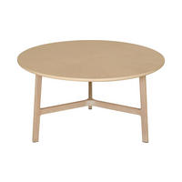 SOFFBORD i trä 85/85/45 cm  - ek Bianco, Design, trä (85/85/45cm) - Best Price