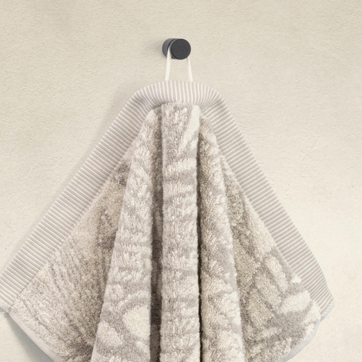 DUSCHTUCH BROOKLYN 80/150 cm  - Beige, Basics, Textil (80/150cm) - Moeve