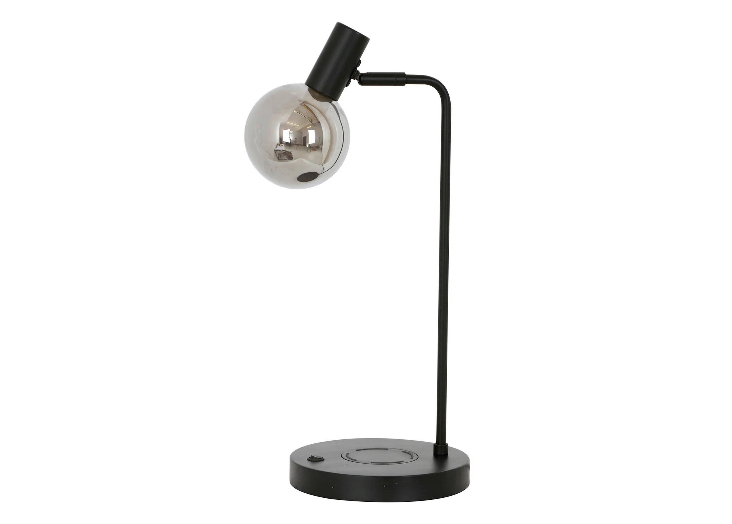 BORDSLAMPA Marx 23/45/16,5 cm   - svart, Design, metall (23/45/16,5cm)