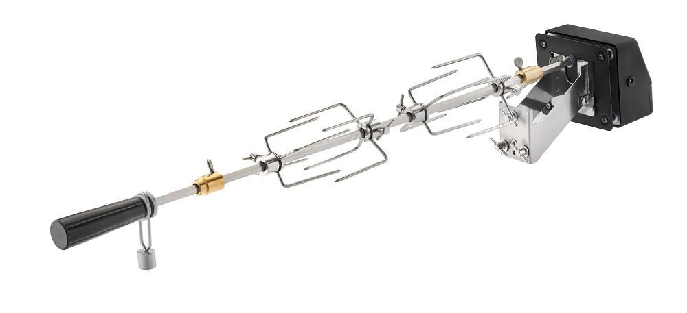 DREHSPIEß - Edelstahlfarben, Basics, Metall (62,5/13,0/11cm) - Rösle