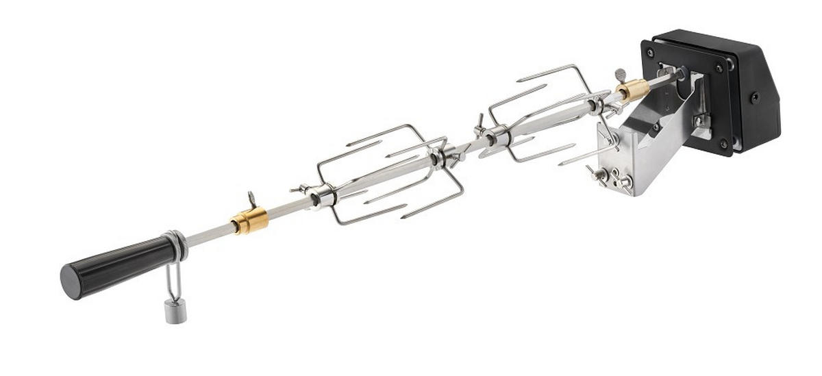 DREHSPIEß - Edelstahlfarben, Basics, Metall (62,5/13,0/11cm) - Rösle