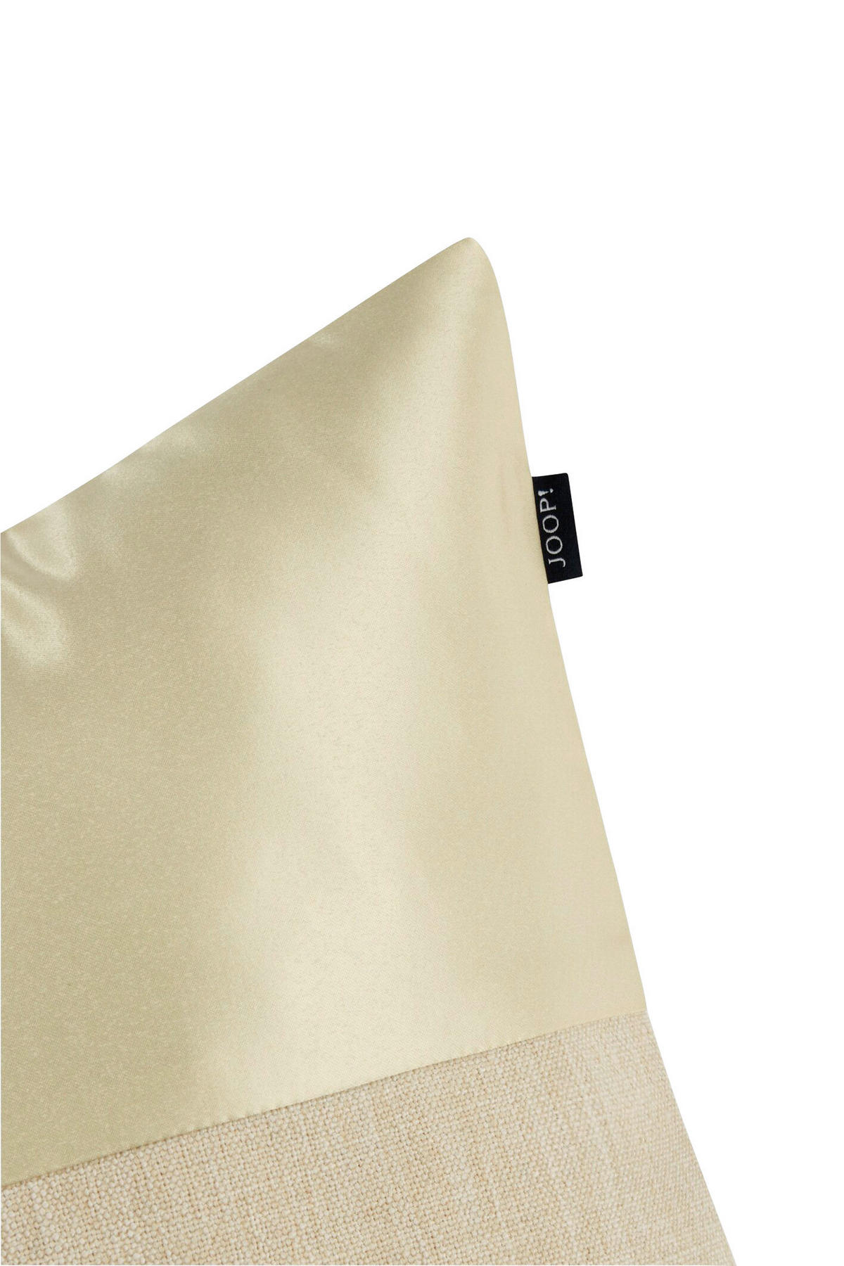 KISSENHÜLLE J!Split vanille 40/40 cm  - Gelb/Hellgelb, Design, Textil (40/40cm) - Joop!