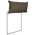 KOPFSTÜTZE - Braun, KONVENTIONELL, Textil (50/25/15cm) - Carryhome