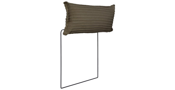KOPFSTÜTZE - Braun, KONVENTIONELL, Textil (50/25/15cm) - Carryhome