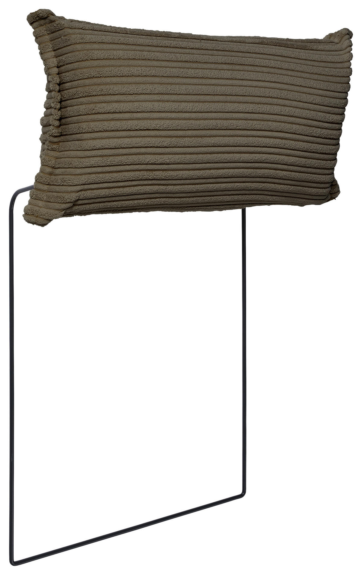 KOPFSTÜTZE - Braun, KONVENTIONELL, Textil (50/25/15cm) - Carryhome