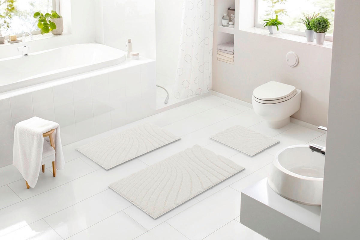 BADEMATTE Naturfarben 60/100 cm  - Naturfarben, Basics, Kunststoff/Textil (60/100cm) - Grund