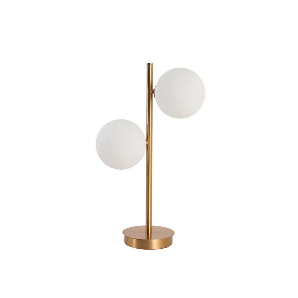 TISCHLEUCHTE - Goldfarben, Konventionell, Metall (45/28/15cm)