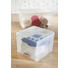 BOX MIT DECKEL 71.5/40/33.5 cm - Transparent, KONVENTIONELL, Kunststoff (71.5/40/33.5cm) - Rotho BOX MIT DECKEL 71.5/40/33.5 cm - Transparent, KONVENTIONELL, Kunststoff (71.5/40/33.5cm) - Rotho