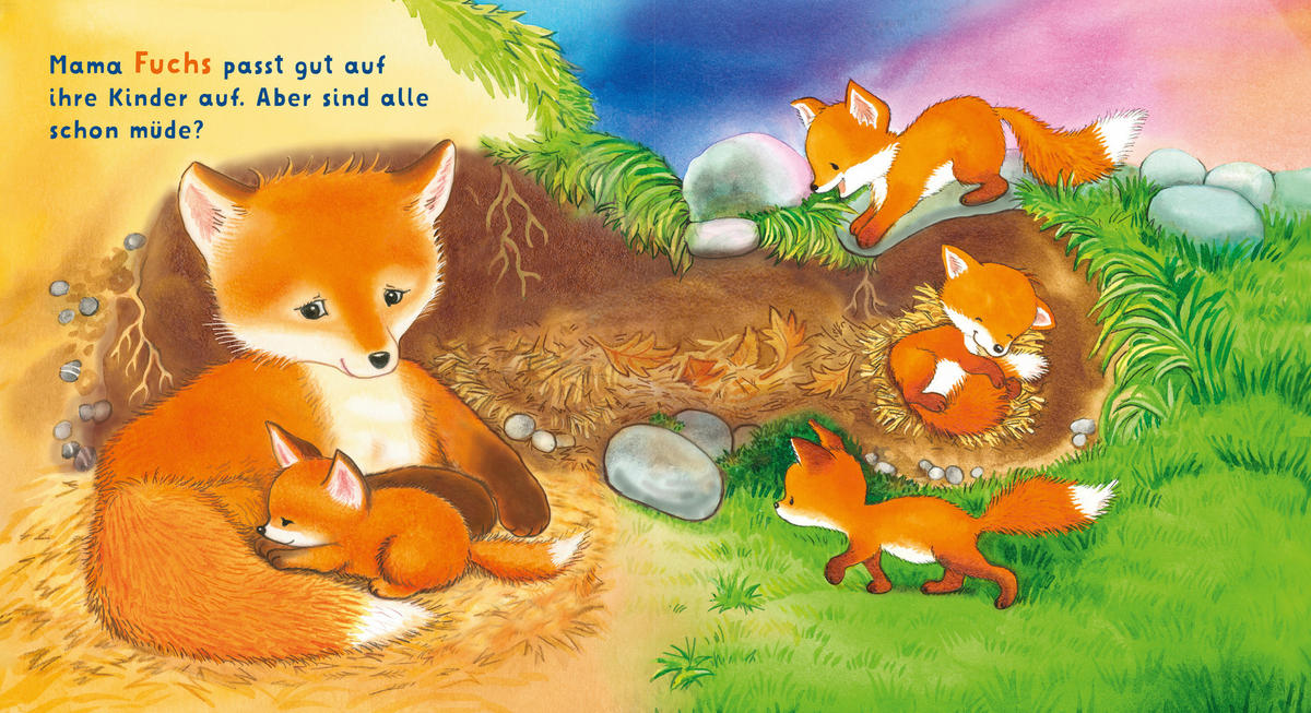 KINDERBUCH Baby Pixi Stoff: Gute Nacht, ihr lieben Tiere!  - Multicolor, Basics, Papier (13,8/13,8/0,5cm) - Carlsen
