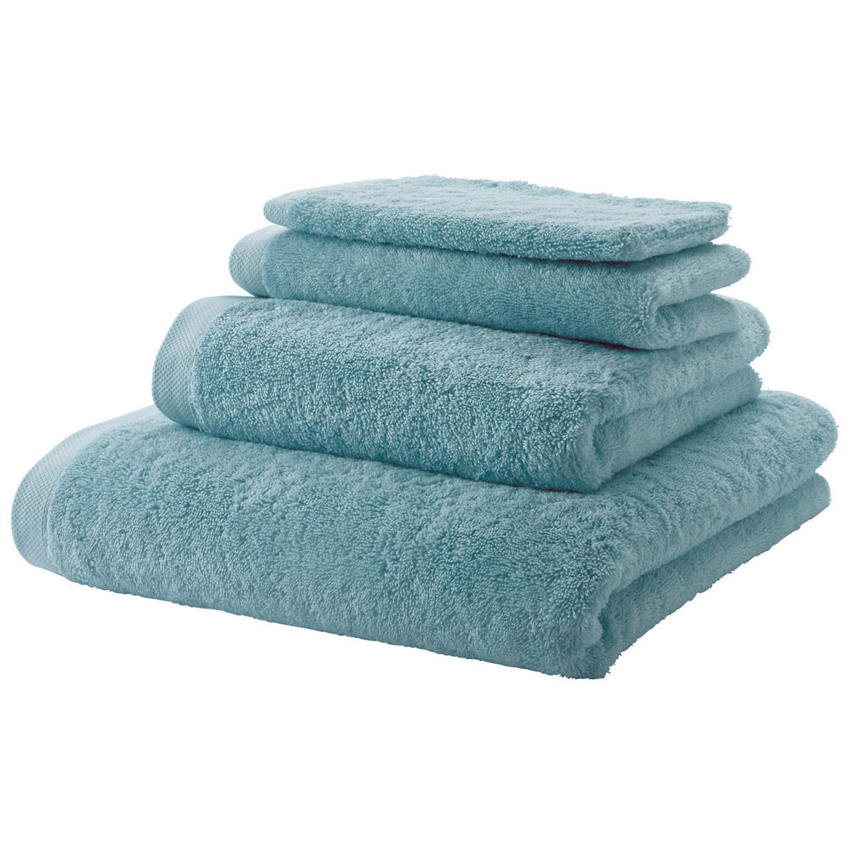 HANDTUCH London Petrol  - Petrol, Basics, Textil (55/100cm) - Aquanova