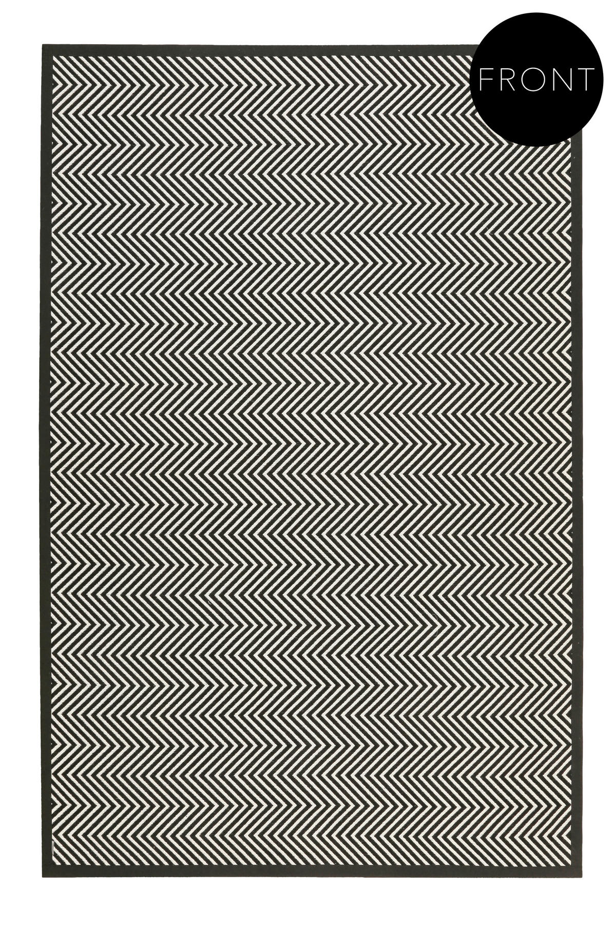 HANDWEBTEPPICH 160/230 cm Paulsen Schwarz rechteckig  - Schwarz, Trend, Textil (160/230cm) - Esprit