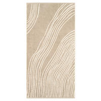 HANDTUCH Beige  - Beige, Design, Textil (50/100cm) - Cawoe
