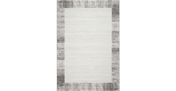 WEBTEPPICH 160/230 cm Sorrent  - Dunkelgrau/Silberfarben, Design, Textil (160/230cm) - Novel