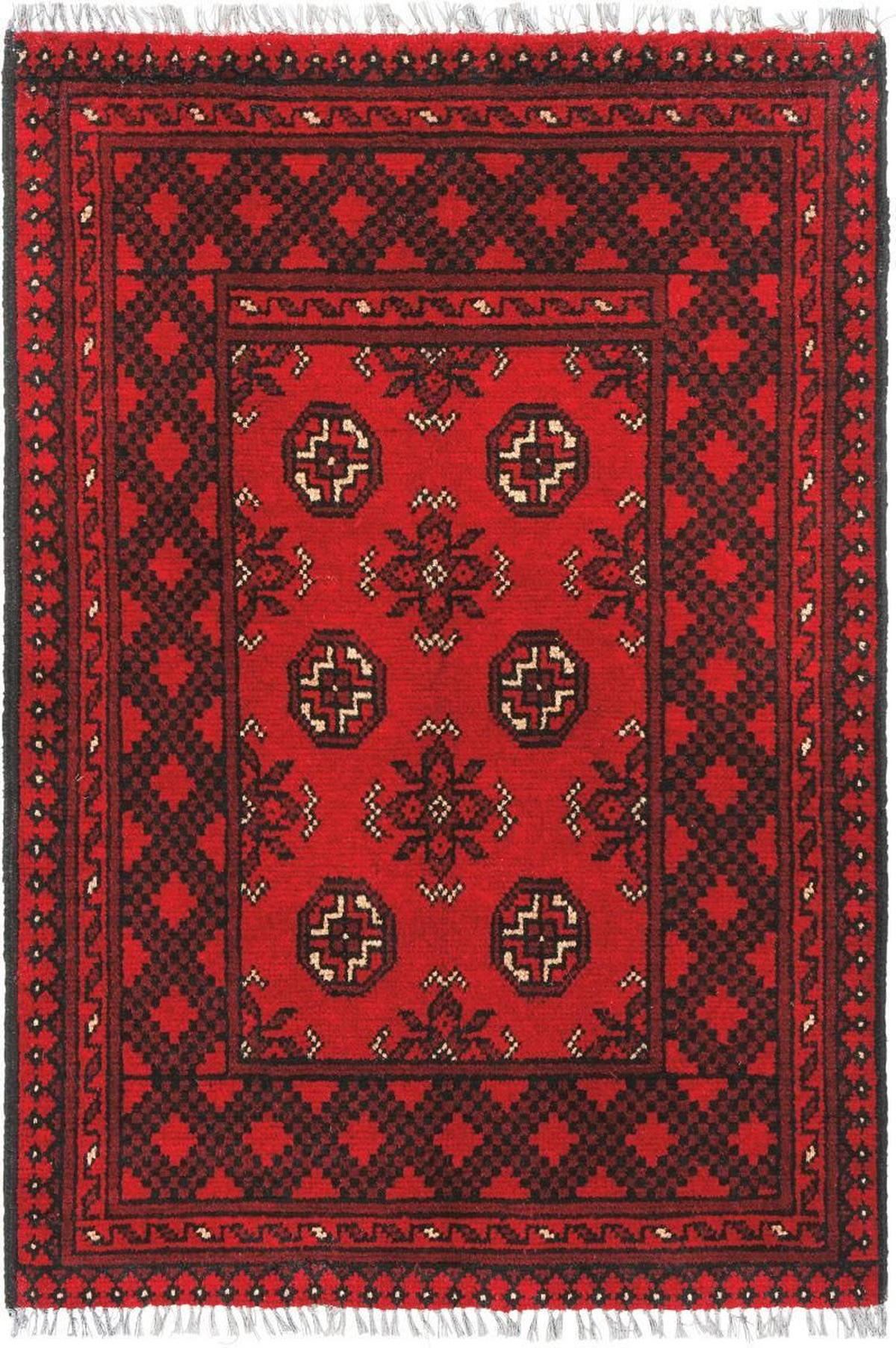 ORIENTTEPPICH 80/125 cm Afghan Classic  - Multicolor, Lifestyle (80/125cm) - Cazaris