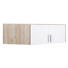AUFSATZSCHRANK - Eichefarben/Alufarben, KONVENTIONELL, Holzwerkstoff/Kunststoff (117/39/117cm) - Carryhome AUFSATZSCHRANK - Eichefarben/Alufarben, KONVENTIONELL, Holzwerkstoff/Kunststoff (117/39/117cm) - Carryhome