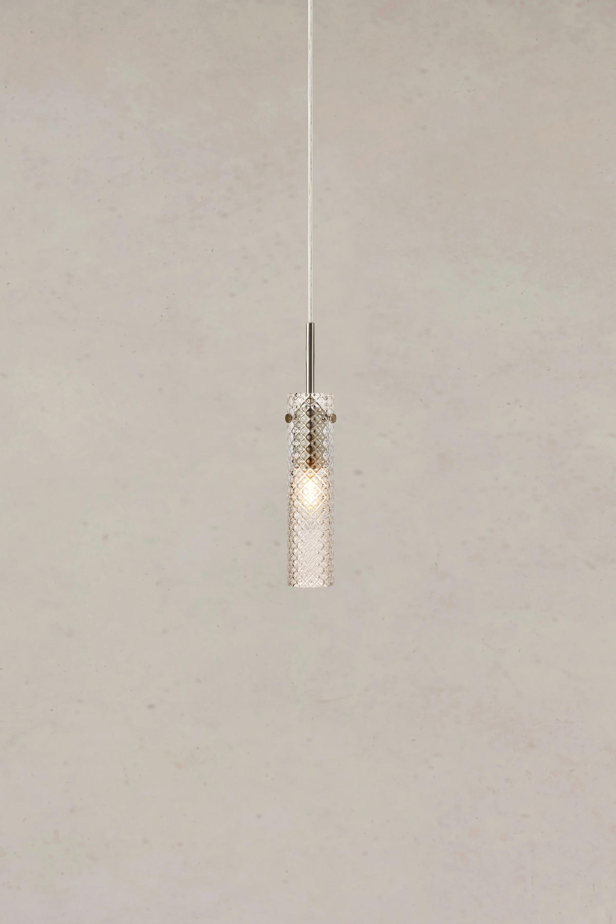 PENDELLEUCHTE VIBIA 5/27,5/5 cm  - Transparent/Nickelfarben, Trend, Metall (5/27,5/5cm) - Markslöjd