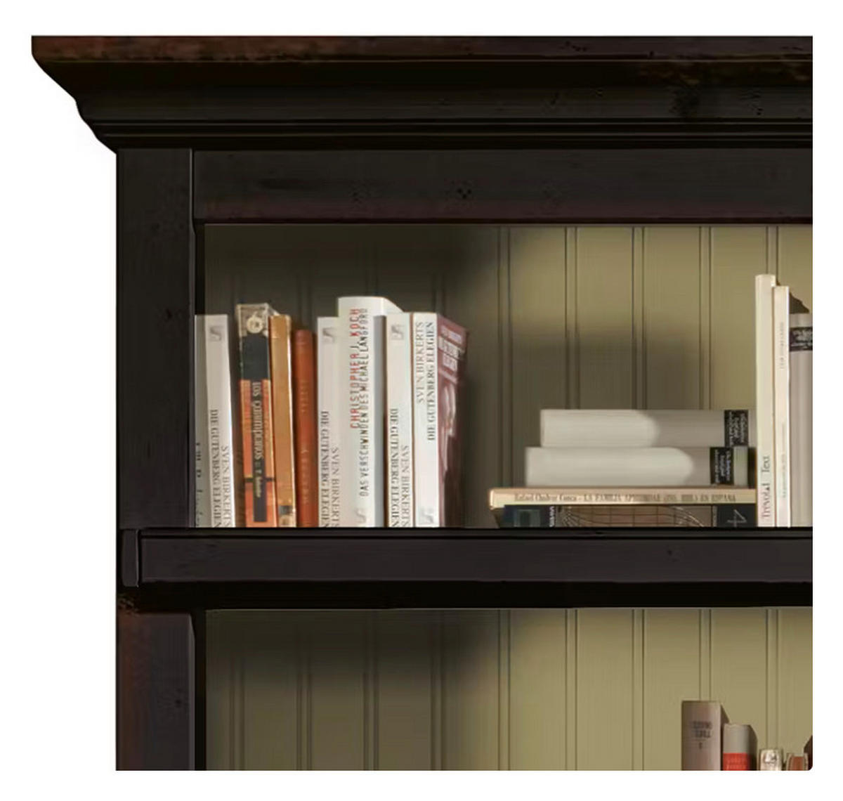 WOHNWAND UrbanClass 3-teilig  in Creme, Schwarz  311/238,5/52-46,5 cm  - Creme/Schwarz, LIFESTYLE, Holz/Metall (311/238,5/52-46,5cm) - Livetastic