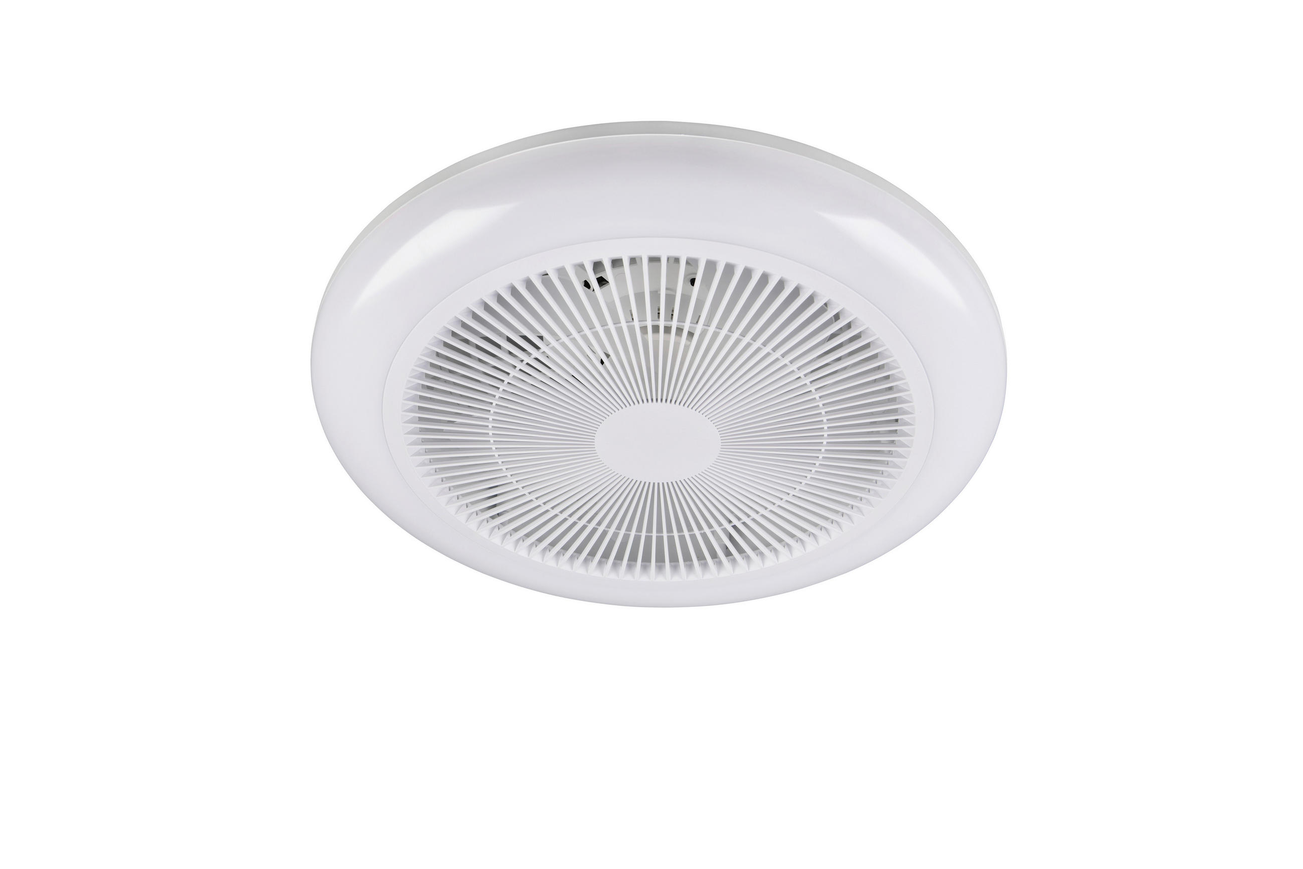 DECKENVENTILATOR - Weiß, Design, Kunststoff (0/14cm)