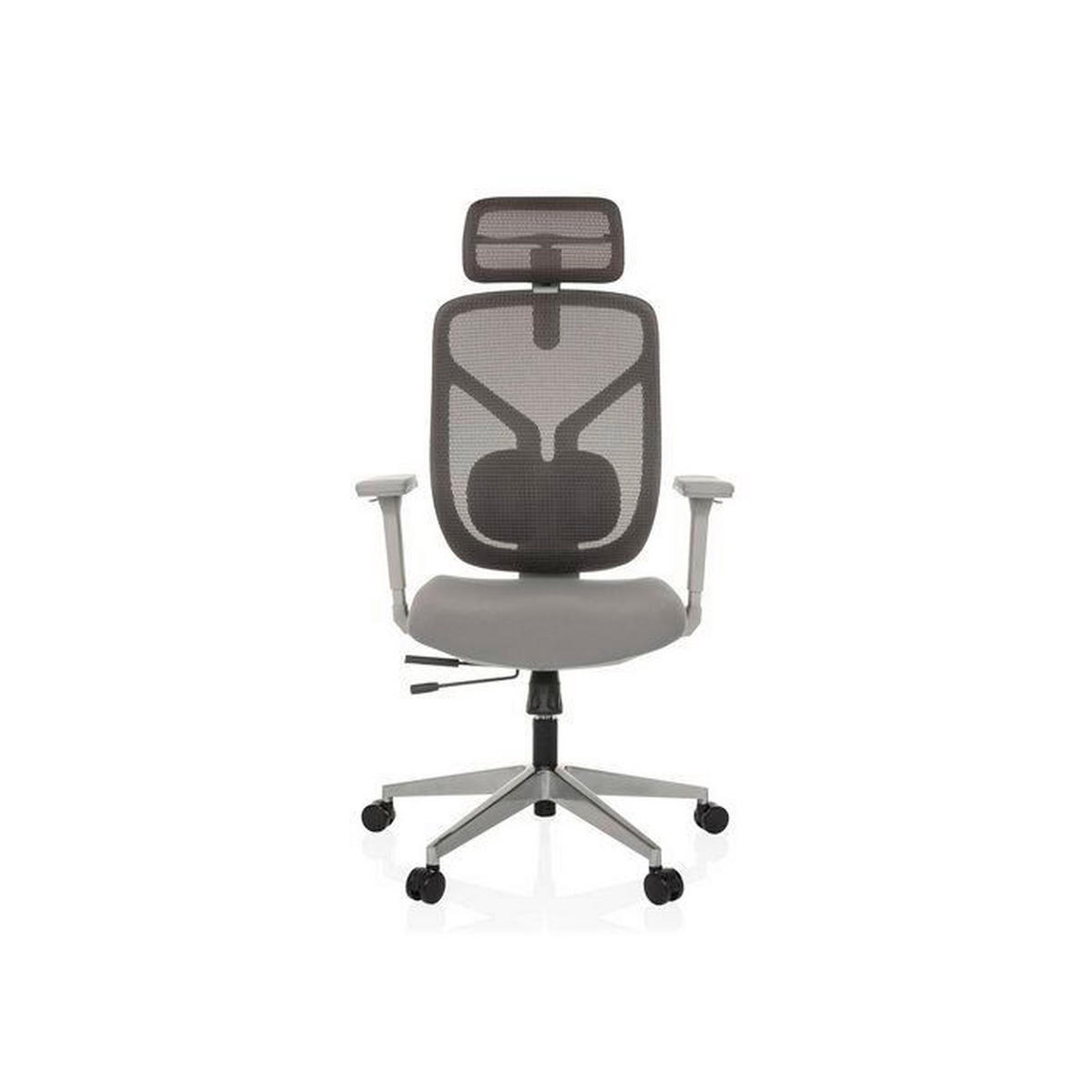 DREHSTUHL  in Grau  - Silberfarben/Grau, MODERN, Kunststoff/Textil (71/123 - 146/65cm) - MID.YOU