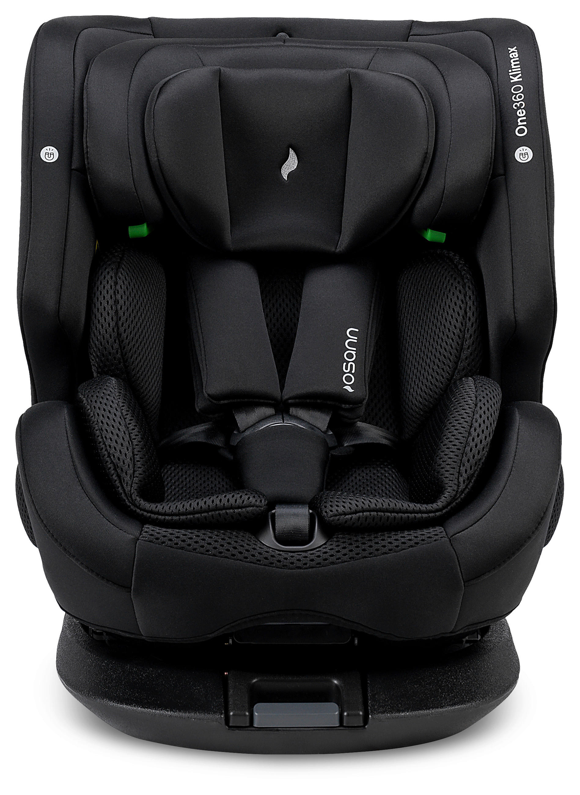REBOARDER-KINDERSITZ One360 Klimax  - Schwarz, Basics, Textil (48/43/58cm) - Osann