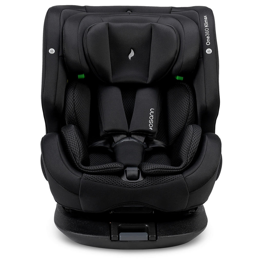 Thumbnail - Osann Reboarder-Kindersitz One360 Klimax, Schwarz, Textil, 43x58x48 cm, ECE R 129 i-Size, abnehmbarer und waschbarer Bez...