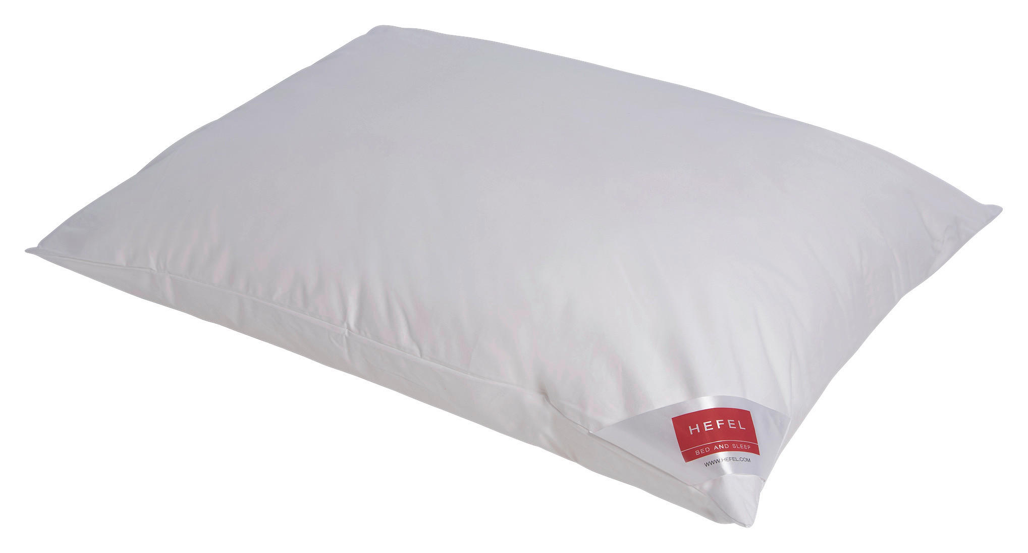 3-KOMOROVÝ VANKÚŠ, 70/90 cm - biela, Basics, textil (70/90cm) - HEFEL