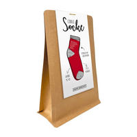 SOCKEN Rot  - Rot, KONVENTIONELL, Textil (20/13cm) - X-Mas
