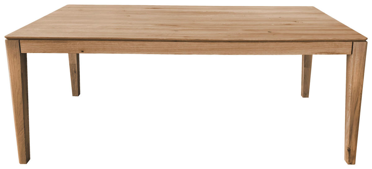 JÍDELNÍ STŮL, hnědá, 140-225/90/75 cm - hnědá, Natur, dřevo (140-225/90/75cm) - Livetastic