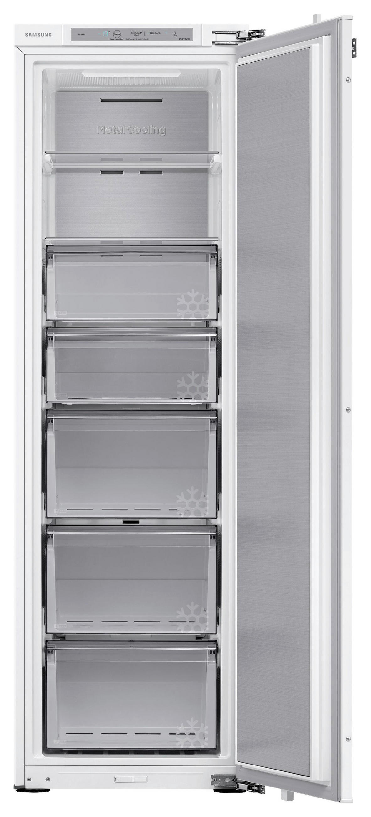 EINBAUGEFRIERSCHRANK BRZ22720EWW/EF  - Weiß, Basics, Glas/Kunststoff (54,0/177,5/55,0cm) - Samsung