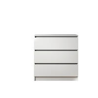 KOMODA   80/77/42 cm   bijela  - bijela, Design, drvni materijal (80/77/42cm) - Boxxx