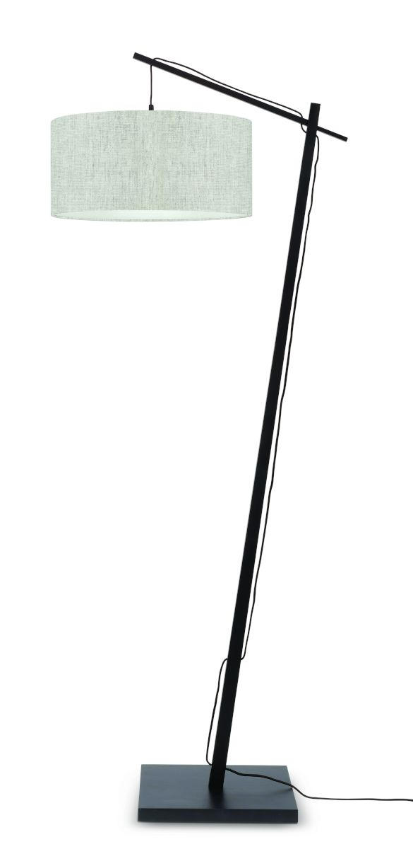 Good & Mojo Stehleuchte Andes Schwarz 47x176x23 cm