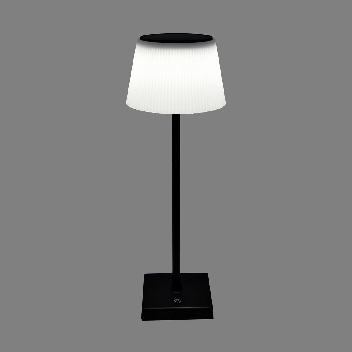 SVJETILJKA SOLARNA  - bijela/crna, Trend, metal/plastika (13,1/38cm) - Ambia Garden