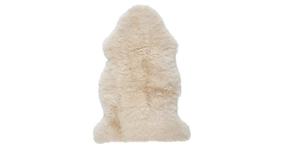 SCHAFFELL 60/90-95 cm Creme Tierform  - Creme, Natur, Leder/Fell (60/90-95cm) - Linea Natura