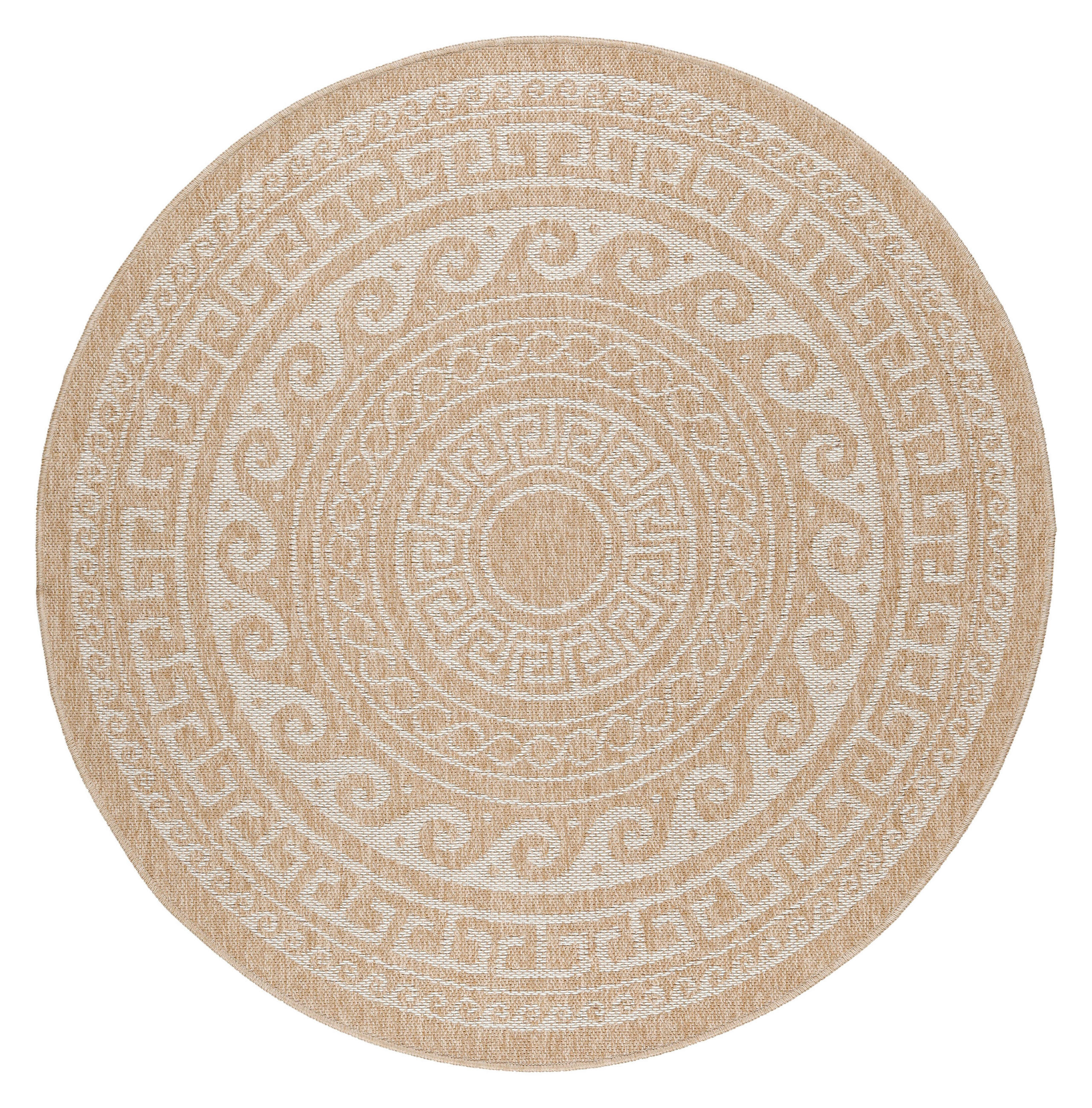 OUTDOORTEPPICH 200/200 cm Comilla Beige  - Beige, Basics, Textil (200/200cm) - Novel