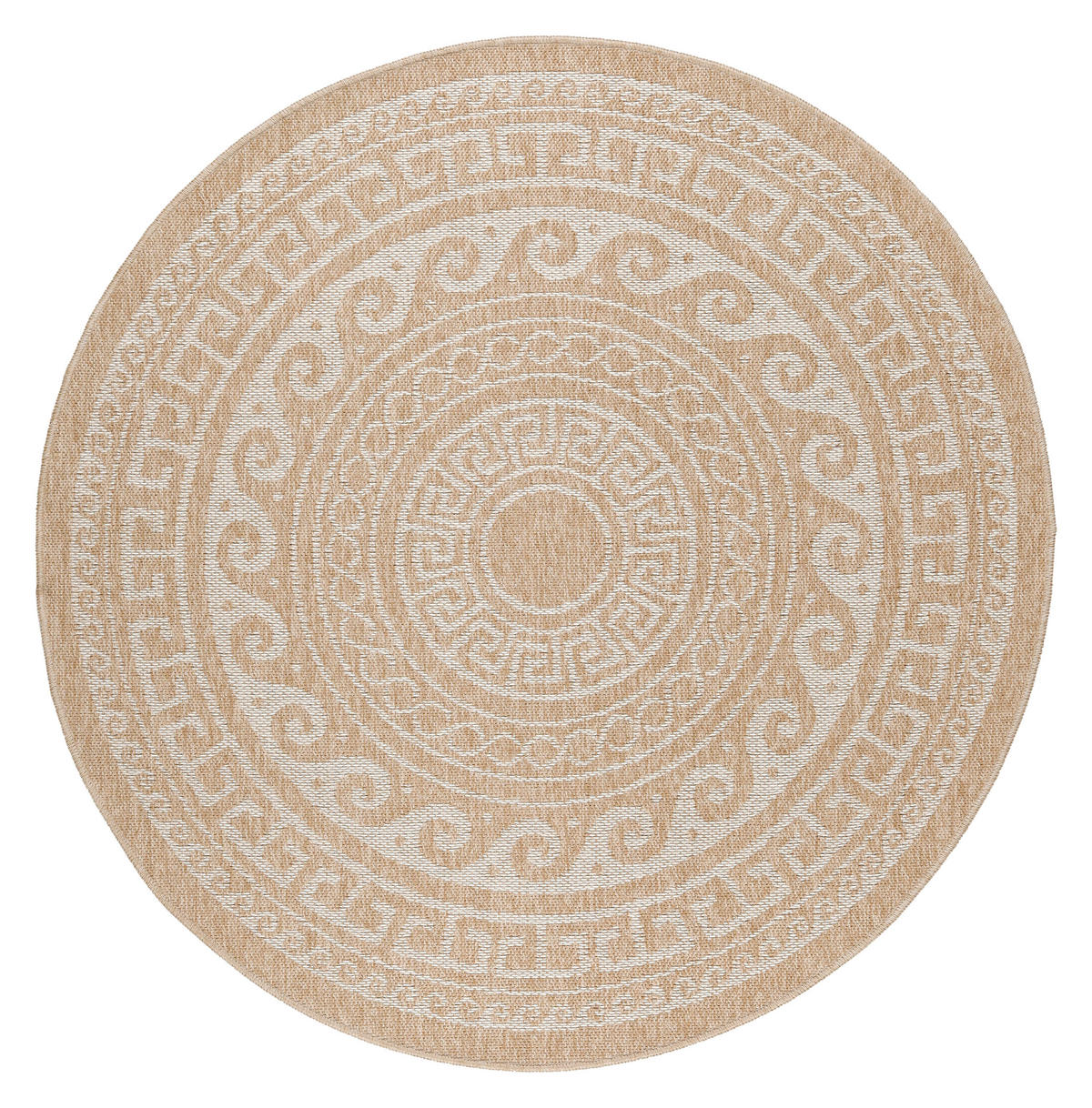 OUTDOORTEPPICH 200/200 cm Comilla Beige  - Beige, Basics, Textil (200/200cm) - Novel
