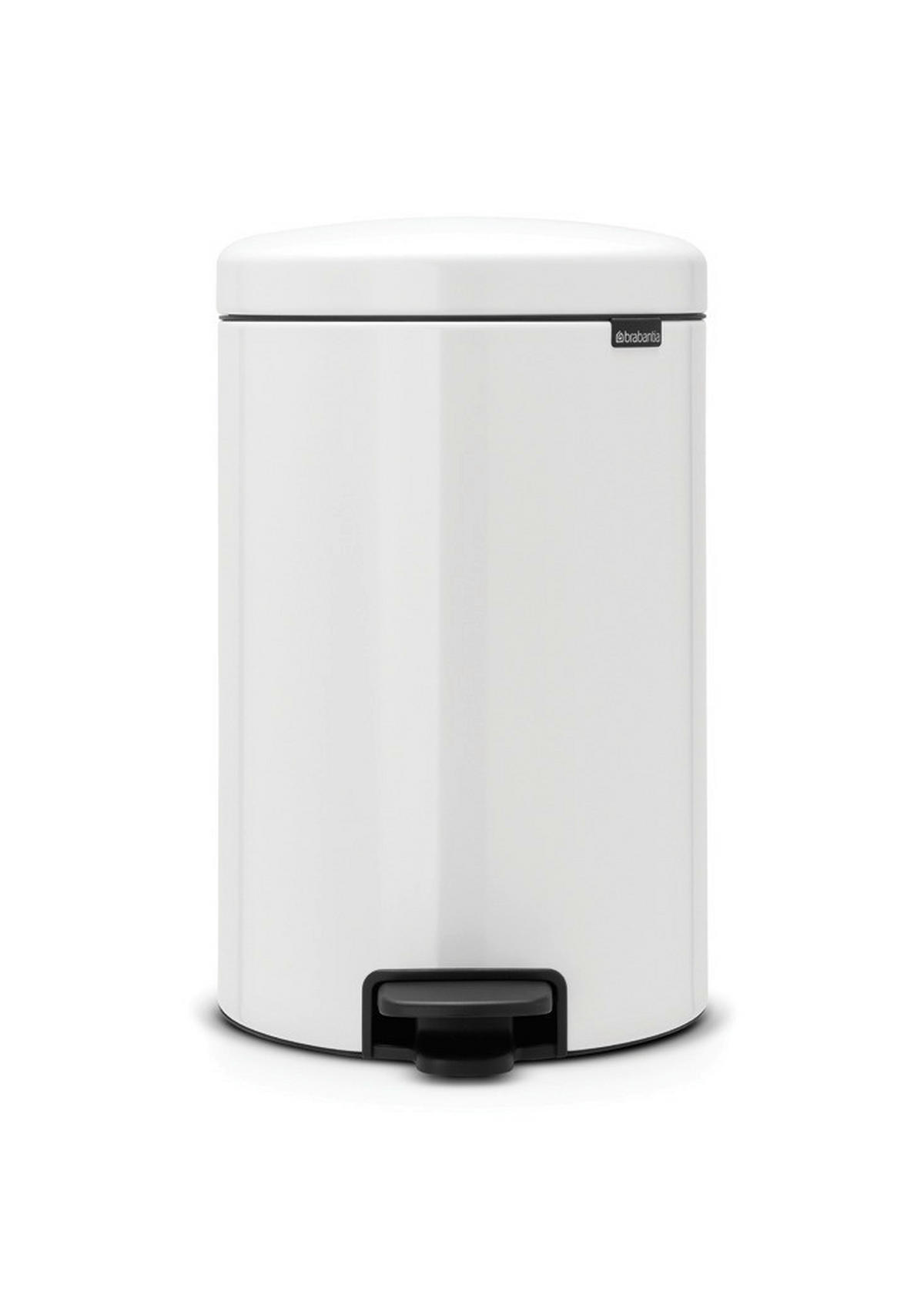 ODPADKOVÝ KÔŠ  20 l - biela, Design, kov/plast (29/46,7/38cm) - Brabantia