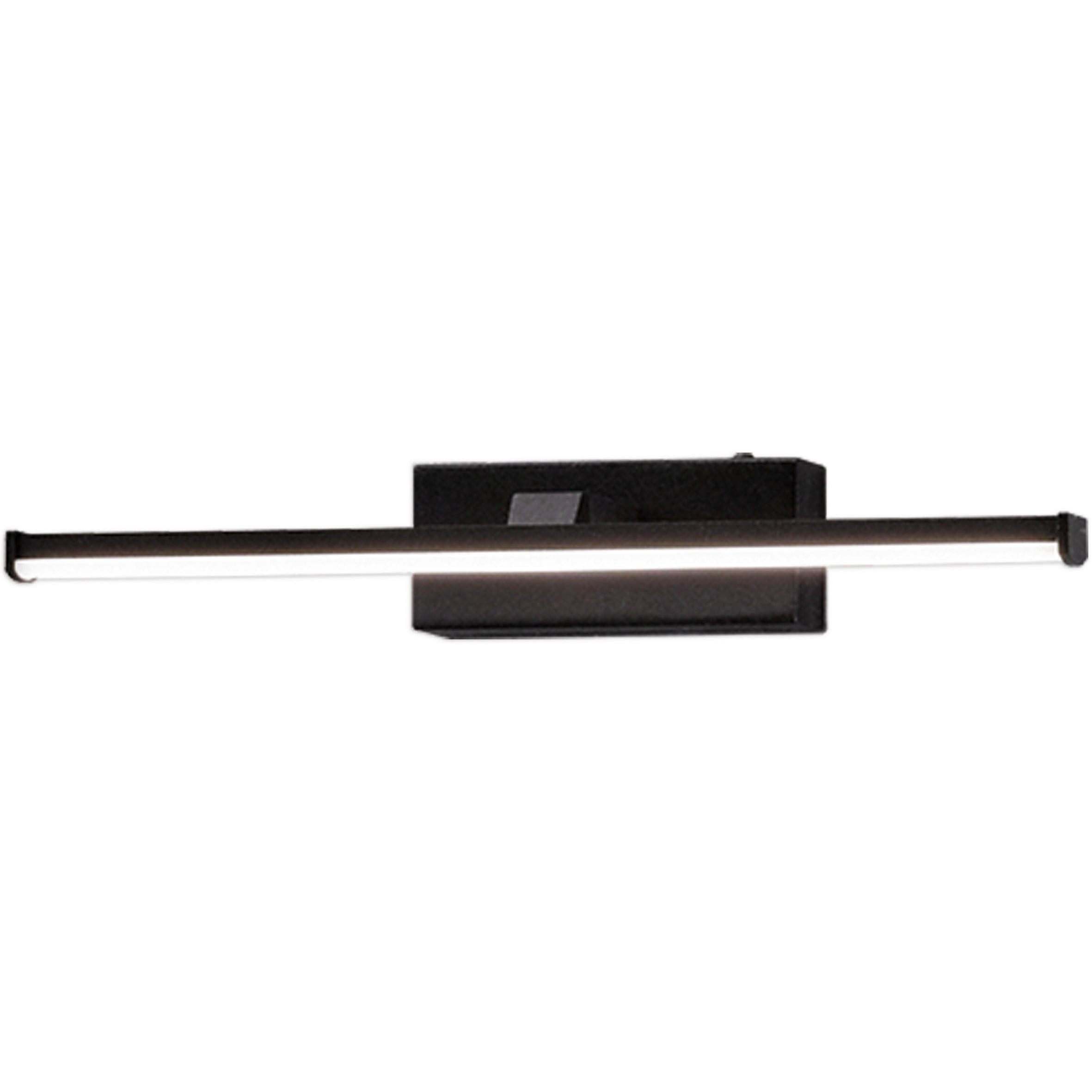 LED-WANDLEUCHTE Nala 30/9/4,5 cm   - Schwarz, Basics, Kunststoff/Metall (30/9/4,5cm) - Fabas Luce